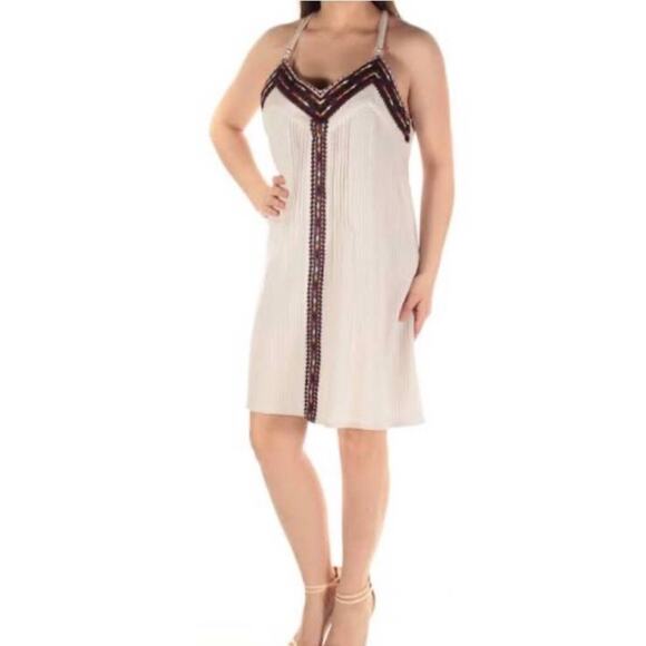Sanctuary Sleeveless Mini with Aztec Accents Dress size Small NEW - Picture 7 of 9